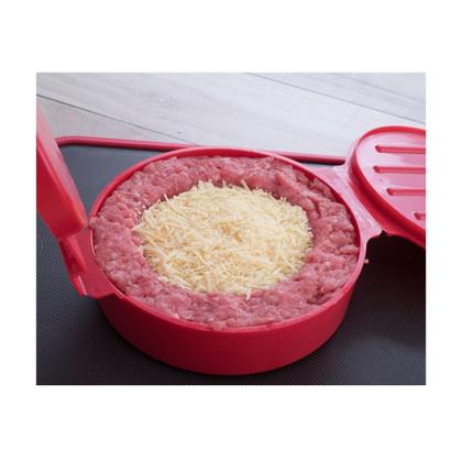 Imagem de Forma de Plástico p/ Moldar Hambúrguer - Plasútil