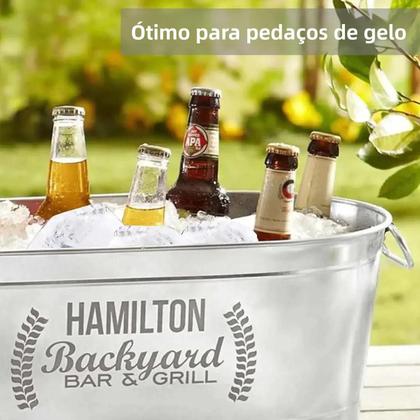 Imagem de Forma De Silicone Gigante Para Cubos De Gelo, Balde De Gelo Extragrande, Criador De Blocos Grandes,