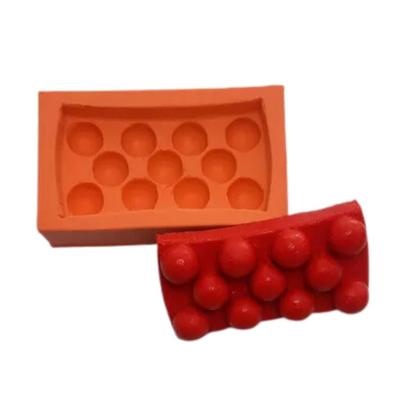 Forma de Silicone - Mini Massageador Retangular - Decore Artesanatos SP Imagem de Forma de Silicone - Mini Massageador Retangular