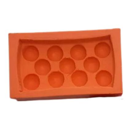 Forma de Silicone - Mini Massageador Retangular - Decore Artesanatos SP Imagem de Forma de Silicone - Mini Massageador Retangular