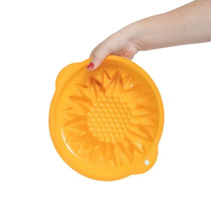 Imagem de Forma de silicone para bolo girassol - Oikos