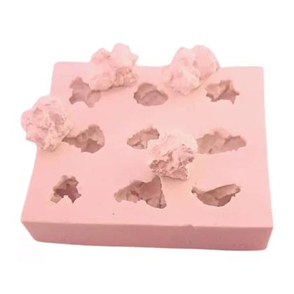 Forma de Silicone - Pipoca 9 cav - Decore Artesanatos SP Imagem de Forma de Silicone - Pipoca 9 cav