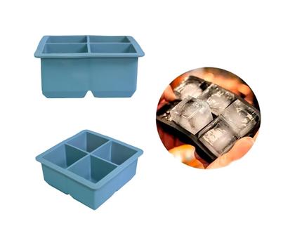 Imagem de Forma de Silicone quadrada - 4 formas