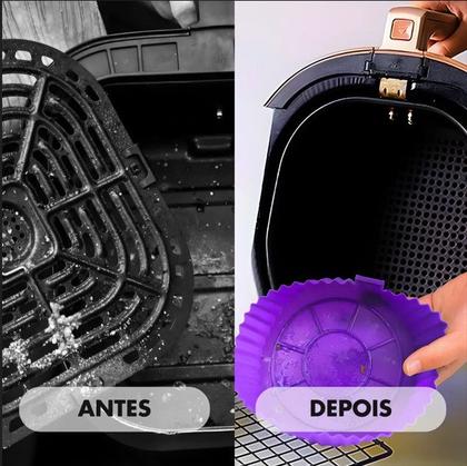 Imagem de Forma de Silicone Reutilizável para Fritadeira Air Fryer