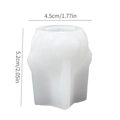 Imagem de Forma de Silicone Ursinho Vela Sabonete Resina