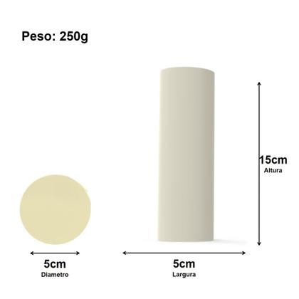 Forma de Silicone Vela de Sete Dias - Lisa - IB Imagem de Forma de Silicone Vela de Sete Dias - Lisa