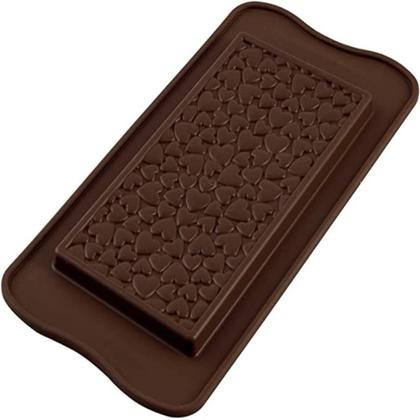 Imagem de Forma Em Silicone Barra Chocolate Love Choco Bar Silikomart