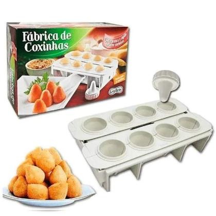 Imagem de Forma Fábrica Coxinhas Modelador Salgados Cozinha Festas Bar