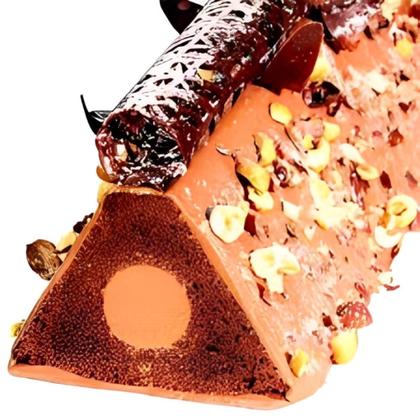 Imagem de Forma inox triangular com tubo(29x10x7) cimapi