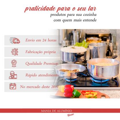 Imagem de Forma Mini Pizza 12 Cm Jogo 10 Peças Aluminio Resistente