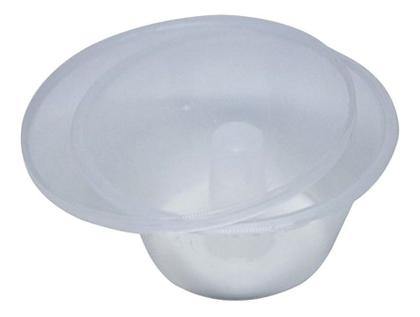 Imagem de Forma Mini Pudim Com Tampa 140ml Forneavel com 10 un