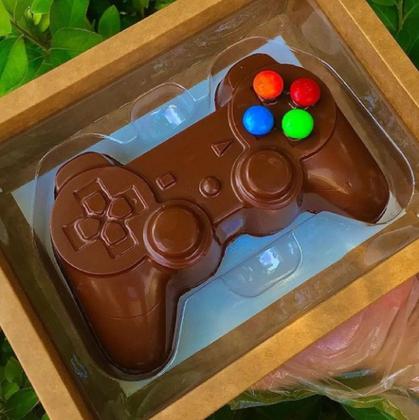 Imagem de Forma Molde Chocolate Ovo de Páscoa Liso Riscado Coração Videogame 500gr 250gr 3 partes