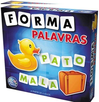 Imagem de Forma Palavras Letras Figuras Jogo Educativo Pedagógico Infantil