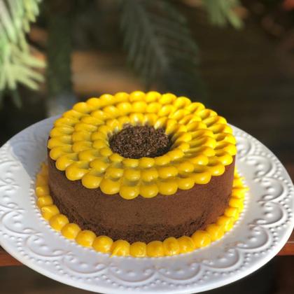 Imagem de Forma para bolo caseiro vulão suiça reta alta 21x10 aluminio