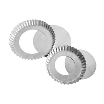 Imagem de Forma para Torta Crespa com Fundo Removível - Kit 12 Unidades