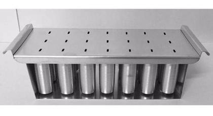 Imagem de Forma Picoleteira Redondo 21 Cavidades Alumínio 2 Un