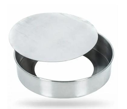 Imagem de Forma Redonda Com Fundo Removível Falso, Assadeira de Bolo Redondo 30 Cm Em Alumínio If35