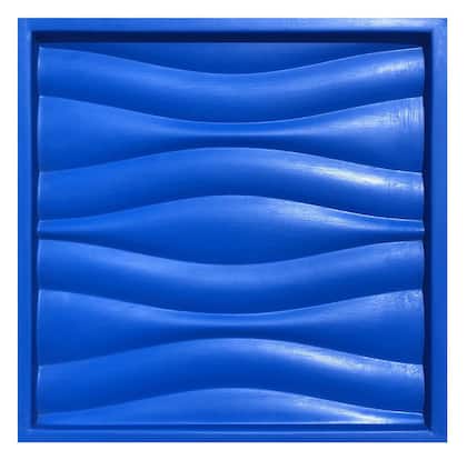 Imagem de Forma Silicone Gesso Parede 3D - Riviera