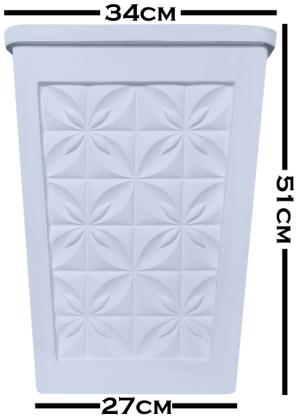 Imagem de Forma Vaso 3d Abs Gesso e Cimento Profissional - Flor do Oriente