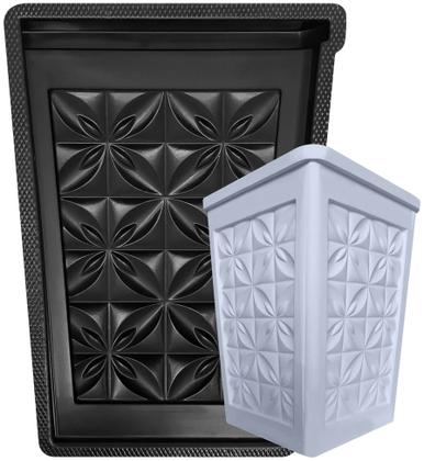 Imagem de Forma Vaso 3d Abs Gesso e Cimento Profissional - Flor do Oriente