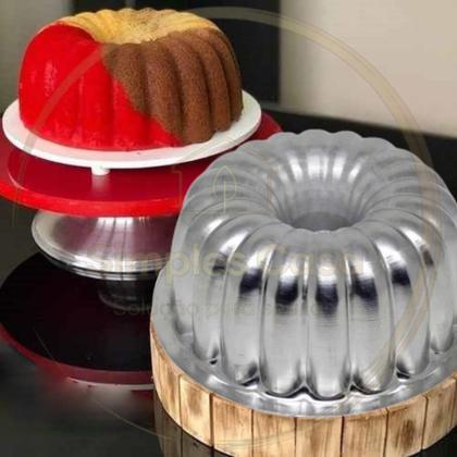 Imagem de Formas Alumínio Premium Bolo, Pudim, Tort Suíça 2+1(20x8cm)