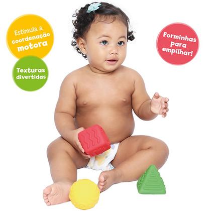 Imagem de Formas Divertidas com cheirinho suave para morder e empilhar