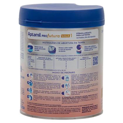 Imagem de Fórmula Infantil Aptamil Profutura Gold 1 06 meses 800g