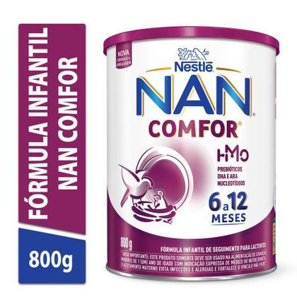 Imagem de Fórmula Infantil NAN Comfor HMO 6 a 12 Meses 800g