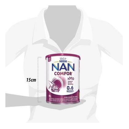 Imagem de Fórmula Infantil NAN Comfor HMO de 0 a 6 meses 800g
