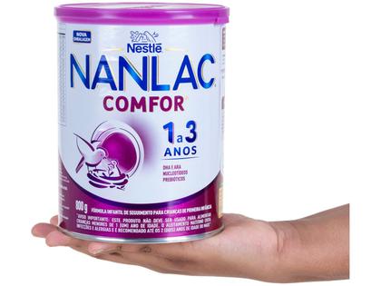 Imagem de Fórmula Infantil Nanlac Comfor 1 a 3 anos 800g