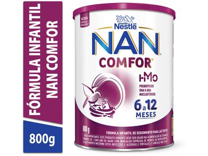 Fórmula Infantil Nestlé Leite Comfor 2 NAN - 800g Imagem de Fórmula Infantil Nestlé Leite Comfor 2 NAN
