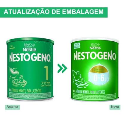 Imagem de Fórmula Infantil Nestlé Nestogeno 1 0 a 6 Meses 800g