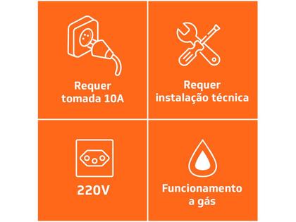 Imagem de Forno a Gás Brastemp 78 Litros BOA84ARRNA 220v