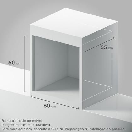 Imagem de Forno a Gás de Embutir Continental 80L