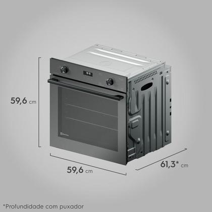 Imagem de Forno a Gás de Embutir Electrolux Grill Convecção