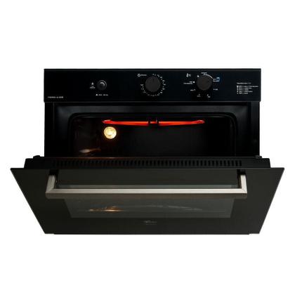 Imagem de Forno a gás de Embutir Fischer Infinity 50 Litros Preto 127V