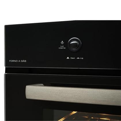 Imagem de Forno a Gás de Embutir Fischer Infinity 50L com Grill