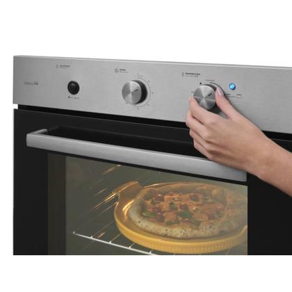 Imagem de Forno a Gas De Embutir Fischer Infinity Inox 78L 220V Com Grill 36450-104432