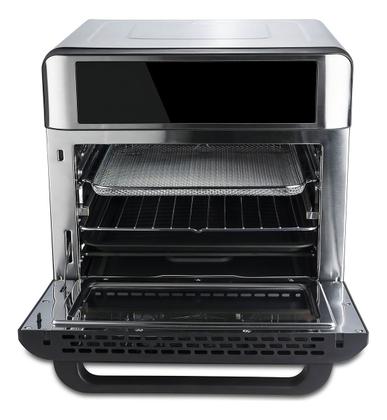 Imagem de Forno Air Fryer 25l Hamilton Beach 200ºc Tela Digital 12 Multifunções Timer De 60 Minutos Versátil Moderna E Essencial 2000w 127v + Acessórios