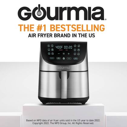 Forno Air Fryer Gourmia GAF856 8L 1700W 12 predefinições preto