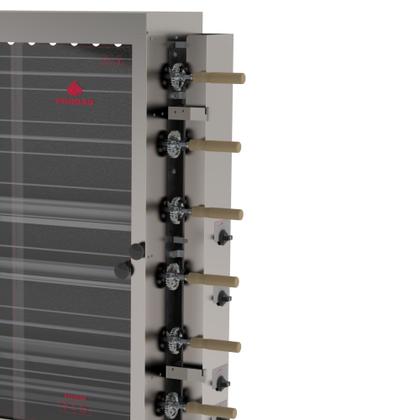 Imagem de Forno Assador Rotativo Frangueira Progás PR634 Inox Frango 6 Espetos Bivolt
