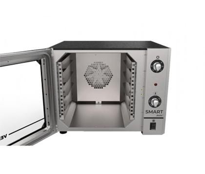 Imagem de Forno Convector Smart Elétrico Preto e Painel Inox FCSB4E PRIN 220V - Met. Venâncio