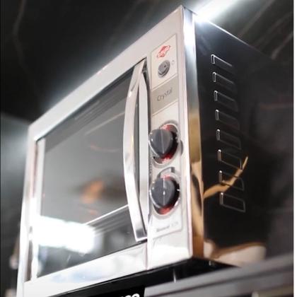Imagem de Forno de bancada elétrico Layr Crystal Advanced Crystal 46L aço inoxidável 127V
