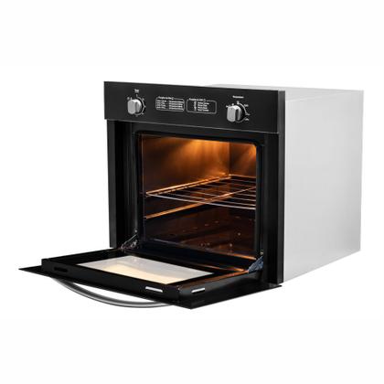 Imagem de Forno de Embutir a Gás Stelar Napoli Preto 46 Litros