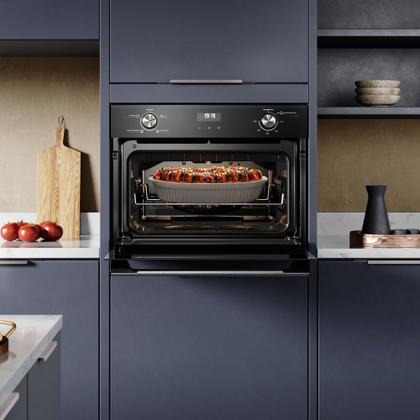 Imagem de Forno de Embutir Electrolux Elétrico 50L Efficient com PerfectCook360 Preto (OE4EH)