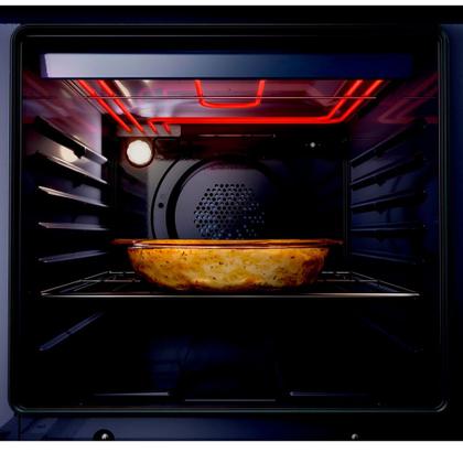 Imagem de Forno de Embutir Elétrico Brastemp 84 Litros Inox Espelhado com Convecção e Timer Touch - BOC84AR