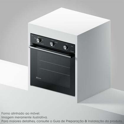 Imagem de Forno de Embutir Elétrico Electrolux 80L Efficient com PerfectCook (OE8EL)