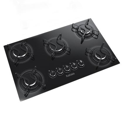 Imagem de Forno De Embutir Elétrico Fischer Fit Line 44l 110v + Cooktop Itatiaia 5 Bocas Mega Chama Bivolt