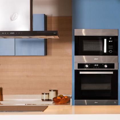 Imagem de Forno de Embutir Elétrico Oster Semi Digital Black Inox 74L