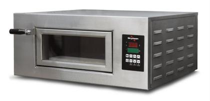 Imagem de Forno de Lastro para Pizza FLP-400D Digital Skymsen- Total Inox 450C Pizza pronta em 3 Min
